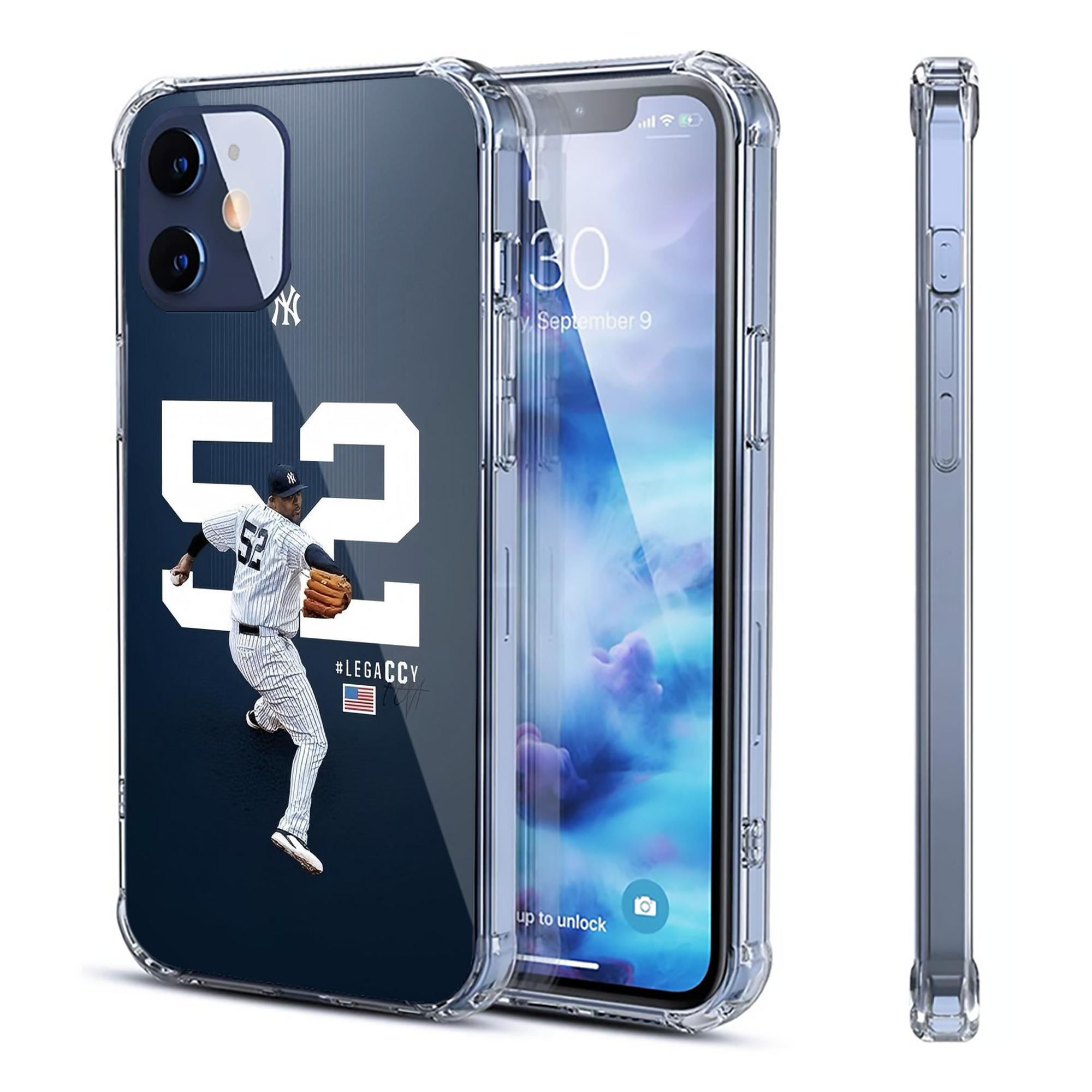 CC Sabatnia 22 Clear IPhone 12 Case – Soft TPU With UV Print – Enhanced Drop Protection, Precise Fit, Anti-Fingerprint, Customizable Design, Scratch-Resistant, Yellow-Resistant